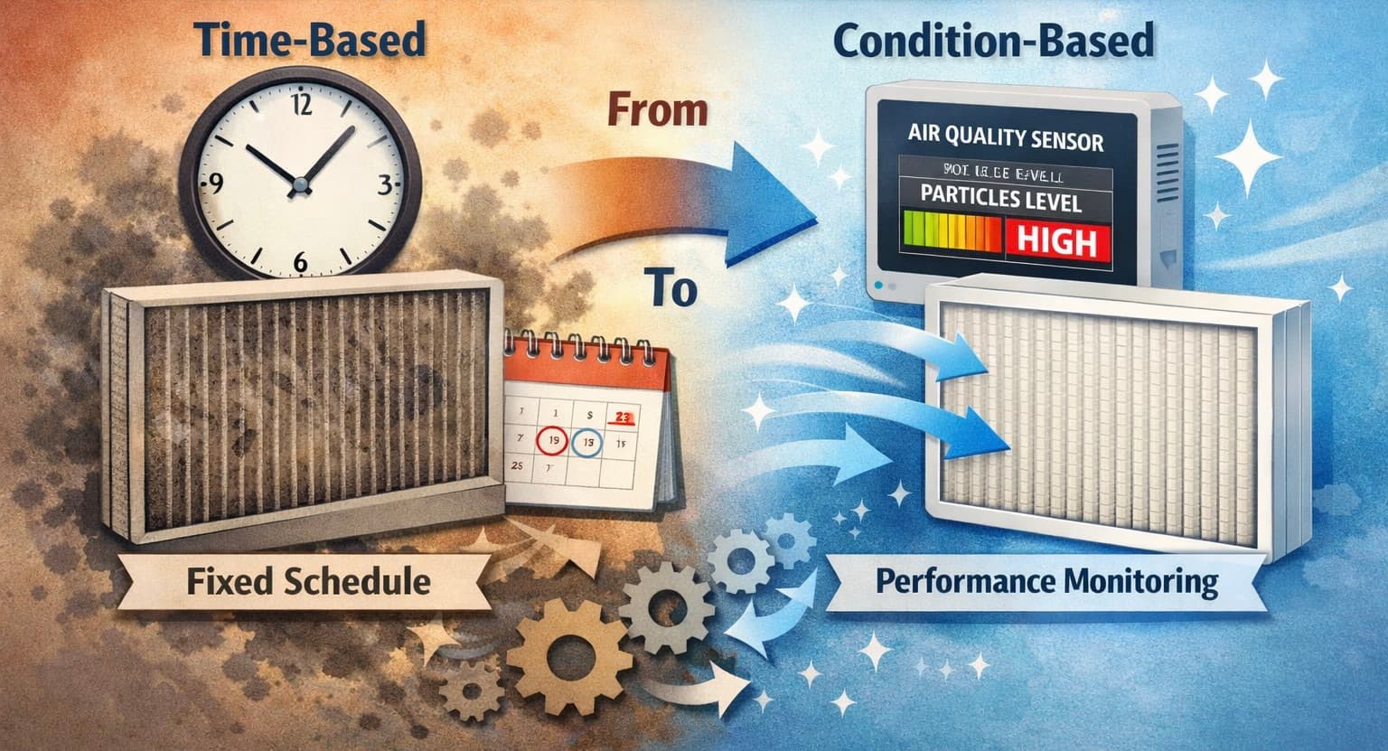 HEPA Replacement: From "Time" to "Condition"