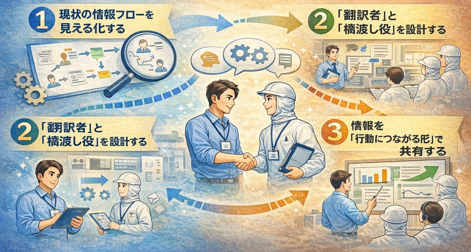 Three Steps to Connect Engineers and Operators